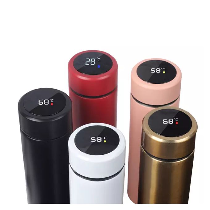 THERMOS BOTTLE WITH TEMPERATURE DISPLAY