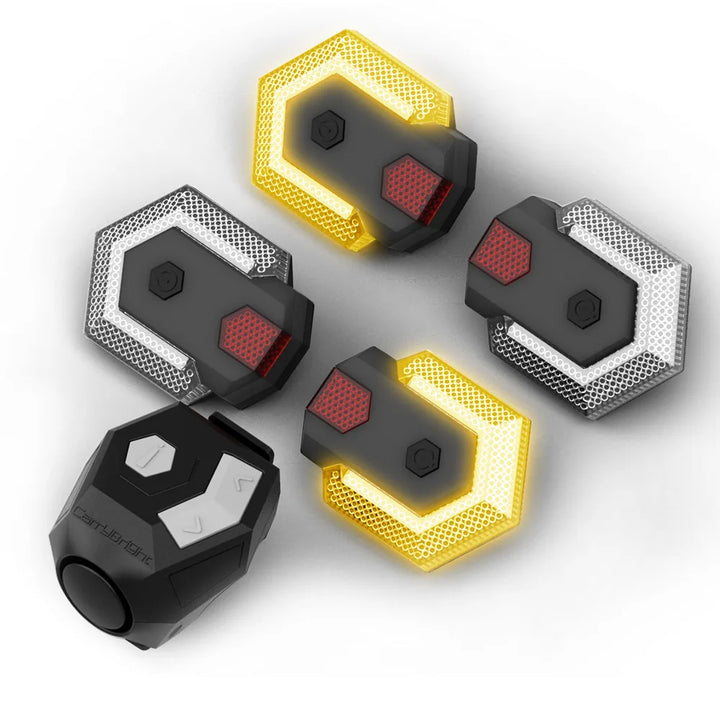 MODERN WIRELESS BICYCLE FRONT AND REAR LIGHTS