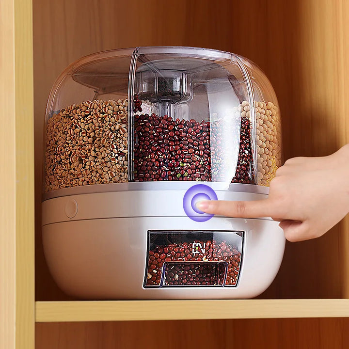 ROTATING STORAGE CONTAINER