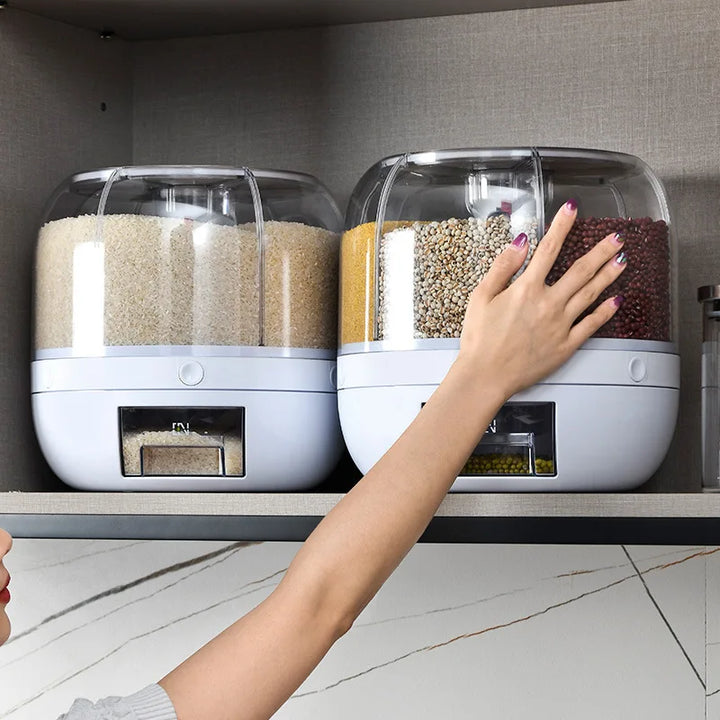 ROTATING STORAGE CONTAINER