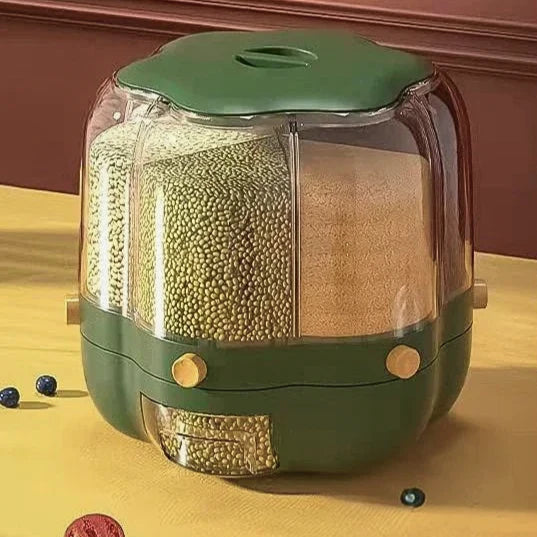 ROTATING STORAGE CONTAINER